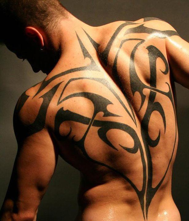 Tribal Body Tattoo