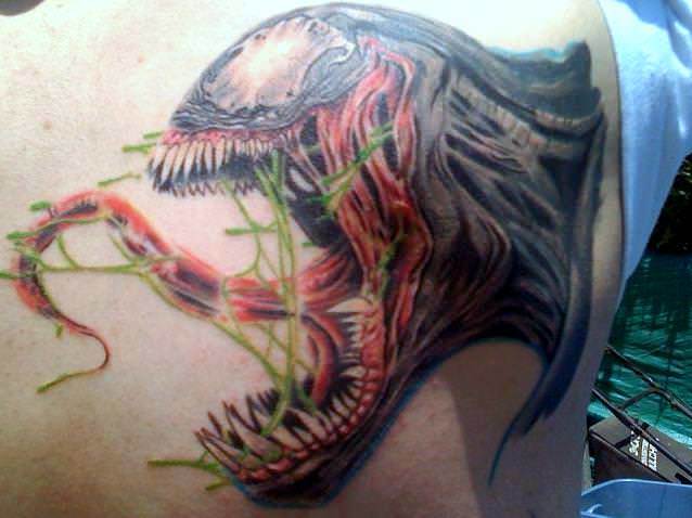 A-tattoo-of-Venom-the-alien-symbiote-tha