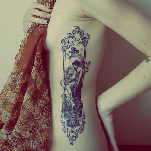 The vintage style of Art Deco tattoos will appeal to people who enjoy vintage and antique art