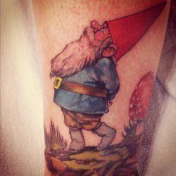 Children of the 80s are choosing to have gnomes tattooed on their skin to always have a gnome close to them