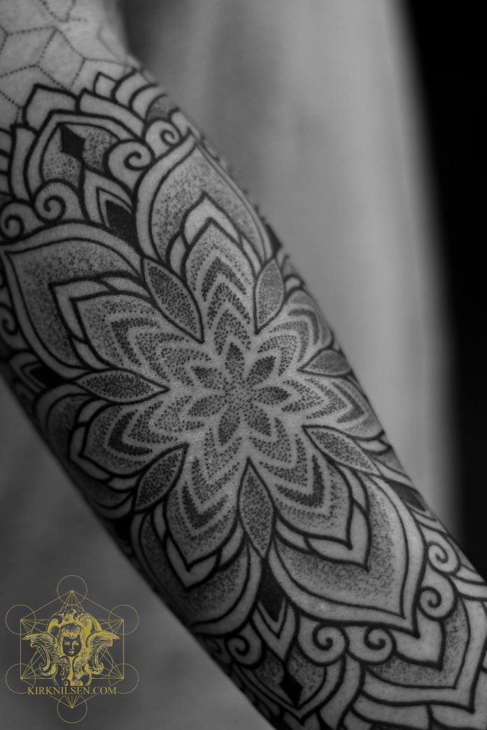 Kirk Nilsen's flower of life tattoo designs have a beautiful organic feeling to them
